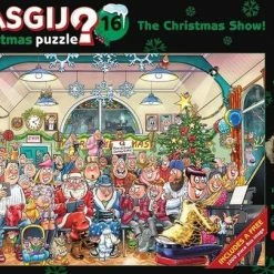 Wasgij Christmas 16 De Kerstshow! Puzzel - 2 X 1000 Stukjes -Exporteren puzzels winkel 550x405 34