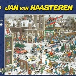 Jan Van Haasteren Kerstmis Puzzel - 1000 Stukjes 25 Jan Van Haasteren Kerstmis Puzzel - 1000 Stukjes -Exporteren puzzels winkel 550x406 1
