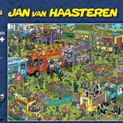 Jan Van Haasteren Food Truck Festival Puzzel - 1500 Stukjes 16 Jan Van Haasteren Food Truck Festival Puzzel - 1500 Stukjes -Exporteren puzzels winkel 550x406 15
