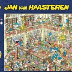 Jan Van Haasteren De Bibliotheek Puzzel - 2000 Stukjes 17 Jan Van Haasteren De Bibliotheek Puzzel - 2000 Stukjes -Exporteren puzzels winkel 550x406 21
