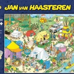 Jan Van Haasteren Kamperen In Het Bos Puzzel - 2000 Stukjes 23 Jan Van Haasteren Kamperen In Het Bos Puzzel - 2000 Stukjes -Exporteren puzzels winkel 550x406 46