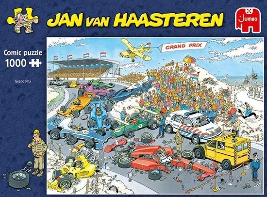 Jan Van Haasteren Formule 1 De Start Puzzel - 1000 Stukjes 14 Jan Van Haasteren Formule 1 De Start Puzzel - 1000 Stukjes - Afbeelding 12