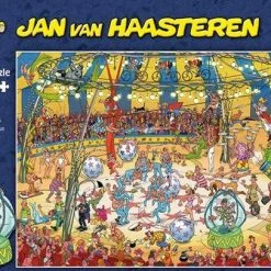 Jan Van Haasteren Acrobaten Circus Puzzel - 1000 Stukjes -Exporteren puzzels winkel 550x406 50