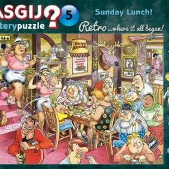 Wasgij Retro Mystery 5 Zondagse Lunch! Puzzel - 1000 Stukjes 17 Wasgij Retro Mystery 5 Zondagse Lunch! Puzzel - 1000 Stukjes -Exporteren puzzels winkel 550x407 43
