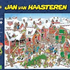 Jan Van Haasteren Het Dorp Van De Kerstman 1000 Stukjes - Legpuzzel -Exporteren puzzels winkel 550x407 5