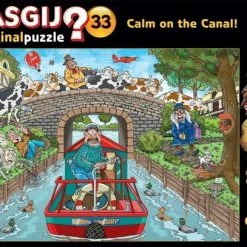 Wasgij Original 33 Stilte Op De Gracht! Puzzel - 1000 Stukjes -Exporteren puzzels winkel 550x407 69