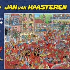 Jan Van Haasteren La Tomatina Puzzel - 1000 Stukjes 18 Jan Van Haasteren La Tomatina Puzzel - 1000 Stukjes -Exporteren puzzels winkel 550x408 12