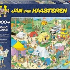 Jan Van Haasteren Kamperen In Het Bos Puzzel - 2000 Stukjes 22 Jan Van Haasteren Kamperen In Het Bos Puzzel - 2000 Stukjes -Exporteren puzzels winkel 550x408 18