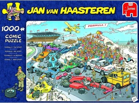Jan Van Haasteren Formule 1 De Start Puzzel - 1000 Stukjes 12 Jan Van Haasteren Formule 1 De Start Puzzel - 1000 Stukjes - Afbeelding 10