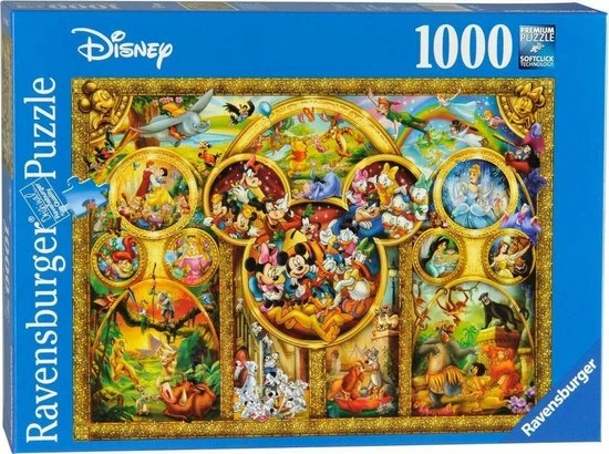 Ravensburger Puzzel Disney Mooiste Disney Thema's - Legpuzzel - 1000 Stukjes 9 Ravensburger Puzzel Disney Mooiste Disney Thema's - Legpuzzel - 1000 Stukjes - Afbeelding 7