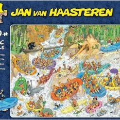 Jan Van Haasteren Wild Water Raften Puzzel - 1500 Stukjes -Exporteren puzzels winkel 550x410 6