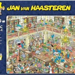 Jan Van Haasteren De Bibliotheek Puzzel - 1000 Stukjes -Exporteren puzzels winkel 550x411