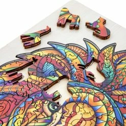 Grafix Houten Puzzel Leeuw | Unieke Puzzelstukjes In Vorm Van Dieren | 140 Puzzelstukjes | Puzzel Voor Kinderen En Volwassenen | Formaat 30 X 22.5 CM | Cadeau Voor Jong En Oud -Exporteren puzzels winkel 550x412 25