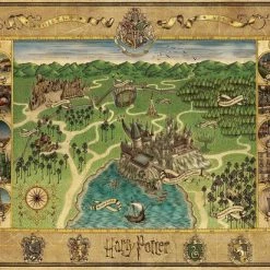Ravensburger Puzzel Harry Potter Hogwarts Map - Legpuzzel - 1500 Stukjess -Exporteren puzzels winkel 550x412 51