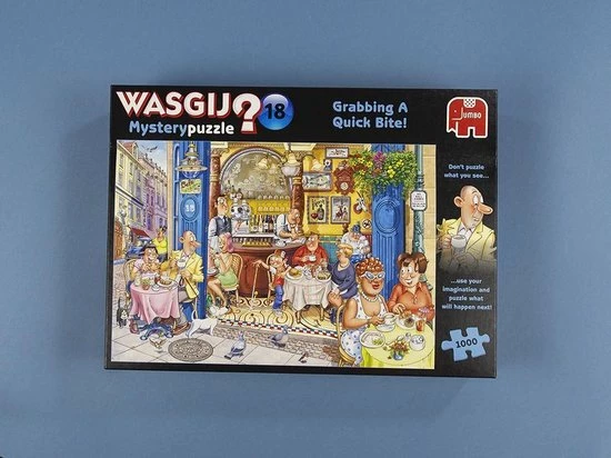 Wasgij Mystery 18 Een Snelle Hap! Puzzel - 1000 Stukjes 12 Wasgij Mystery 18 Een Snelle Hap! Puzzel - 1000 Stukjes - Afbeelding 10