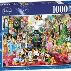 Ravensburger Puzzel Disney Kerstmis Op Station - Legpuzzel - 1000 Stukjes