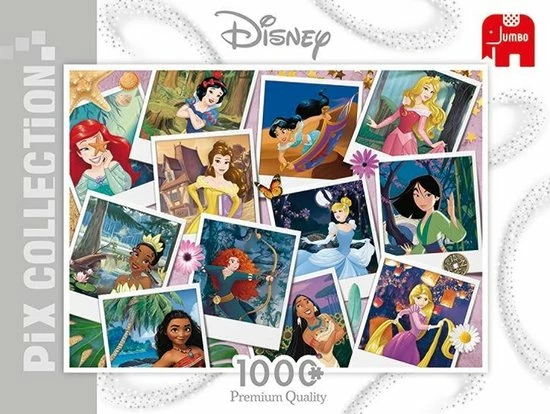 Jumbo Puzzel Disney Pix Collection Disney Princess Selfie - Legpuzzel - 1000 Stukjes 6 Jumbo Puzzel Disney Pix Collection Disney Princess Selfie - Legpuzzel - 1000 Stukjes - Afbeelding 4