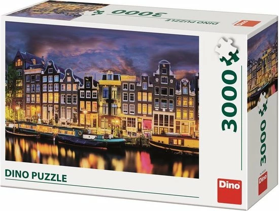 Dino Toys Dino Legpuzzel Amsterdam 3000 Stukjes Voor Volwassenen 3 Dino Toys Dino Legpuzzel Amsterdam 3000 Stukjes Voor Volwassenen
