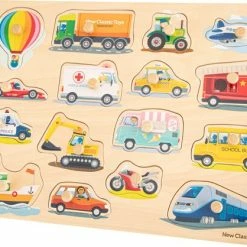 New Classic Toys Houten Legpuzzel Voertuigen - 16 Puzzelstukjes - FSC 100%-gecertificeerd Hout 11 New Classic Toys Houten Legpuzzel Voertuigen - 16 Puzzelstukjes - FSC 100%-gecertificeerd Hout -Exporteren puzzels winkel 550x418 2