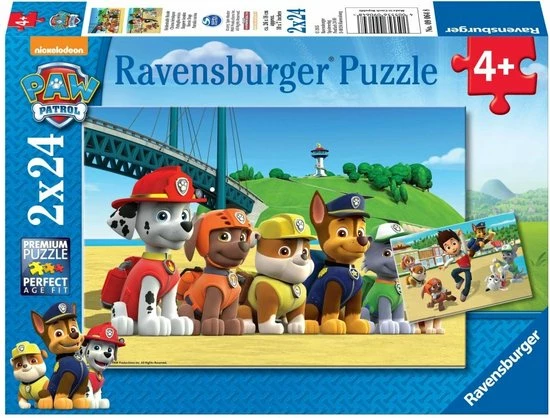 Ravensburger PAW Patrol: Dappere Honden - Puzzel - 2x24 Stukjes 7 Ravensburger PAW Patrol: Dappere Honden - Puzzel - 2x24 Stukjes - Afbeelding 5