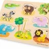New Classic Toys Houten Legpuzzel Safari Dieren - 8 Puzzelstukjes - FSC 100%-gecertificeerd Hout -Exporteren puzzels winkel 550x419 15