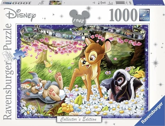 Ravensburger Puzzel Disney Bambi - Legpuzzel - 1000 Stukjes 3 Ravensburger Puzzel Disney Bambi - Legpuzzel - 1000 Stukjes