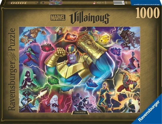 Ravensburger Puzzel Disney Marvel Villainous: Thanos 3 Ravensburger Puzzel Disney Marvel Villainous: Thanos