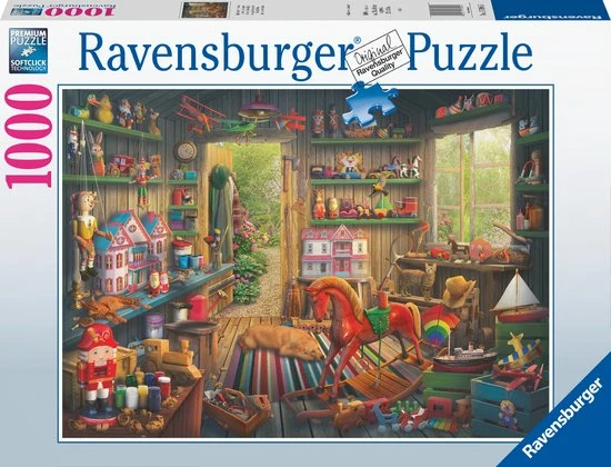 Ravensburger Puzzel Nostalgisch Speelgoed - Legpuzzel - 1000 Stukjes 3 Ravensburger Puzzel Nostalgisch Speelgoed - Legpuzzel - 1000 Stukjes