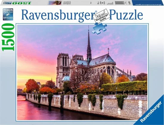 Ravensburger Puzzel Pitoreske Notre Dame - Legpuzzel - 1500 Stukjes 8 Ravensburger Puzzel Pitoreske Notre Dame - Legpuzzel - 1500 Stukjes - Afbeelding 6
