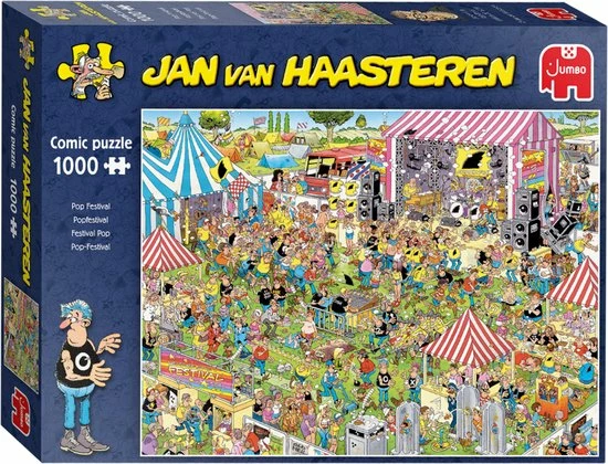 Jan Van Haasteren Eurovisie Songfestival Puzzel - 1000 Stukjes 11 Jan Van Haasteren Eurovisie Songfestival Puzzel - 1000 Stukjes - Afbeelding 9