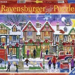 Ravensburger Puzzel Kerstmis Op Het Plein - Legpuzzel - 1000 Stukjes -Exporteren puzzels winkel 550x421 38