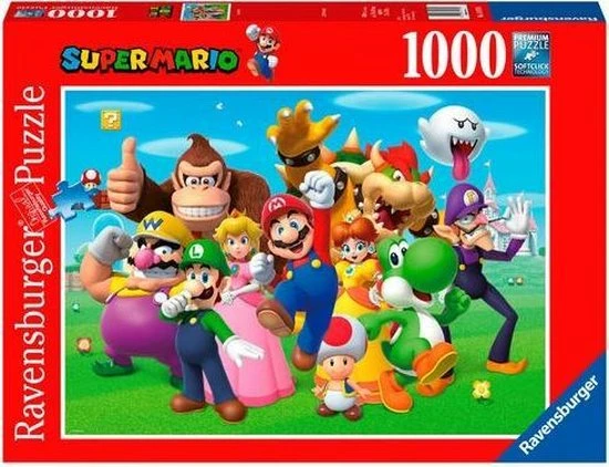 Ravensburger Puzzel Super Mario - 1000 Stukjes 8 Ravensburger Puzzel Super Mario - 1000 Stukjes - Afbeelding 6