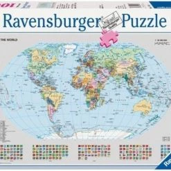 Ravensburger Puzzel Staatkundige Wereldkaart - Legpuzzel - 1000 Stukjes 22 Ravensburger Puzzel Staatkundige Wereldkaart - Legpuzzel - 1000 Stukjes -Exporteren puzzels winkel 550x422 7
