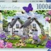 Ravensburger Puzzel Delphinium Cottage - Legpuzzel - 1000 Stukjes -Exporteren puzzels winkel 550x422 8