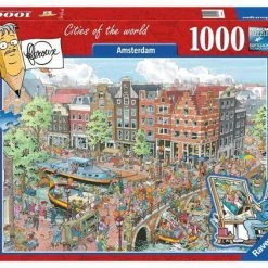 Ravensburger Puzzel Fleroux Amsterdam - Legpuzzel - 1000 Stukjes 17 Ravensburger Puzzel Fleroux Amsterdam - Legpuzzel - 1000 Stukjes -Exporteren puzzels winkel 550x423 10
