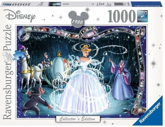 Ravensburger Disney Princess Cinderella - Legpuzzel - 1000 Stukjes 5 Ravensburger Disney Princess Cinderella - Legpuzzel - 1000 Stukjes - Afbeelding 3