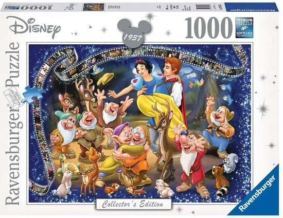 Ravensburger Disney Princess Sneeuwwitje - Legpuzzel - 1000 Stukjes 5 Ravensburger Disney Princess Sneeuwwitje - Legpuzzel - 1000 Stukjes - Afbeelding 3