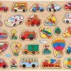 John Toys Houten Knopjespuzzel Boerderij 31 Stukjes 2 John Toys Houten Knopjespuzzel Boerderij 31 Stukjes -Exporteren puzzels winkel 550x427 5