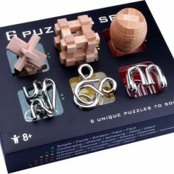 Merkloos IQ Puzzel 3D - Metaal En Hout - 6 Verschillende Breinbrekers 10 Merkloos IQ Puzzel 3D - Metaal En Hout - 6 Verschillende Breinbrekers -Exporteren puzzels winkel 550x428 6