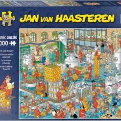 Jan Van Haasteren De Ambachtelijke Brouwerij Puzzel - 1000 Stukjes -Exporteren puzzels winkel 550x429 1