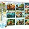 Trefl Dino`s 10-in-1 Puzzel - 20/35/48 Stukjes -Exporteren puzzels winkel 550x429 6