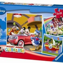 Ravensburger Puzzel Disney Mickey Mouse: Iedereen Houdt Van Mickey - 3x49 Stukjes - Kinderpuzzel 27 Ravensburger Puzzel Disney Mickey Mouse: Iedereen Houdt Van Mickey - 3x49 Stukjes - Kinderpuzzel -Exporteren puzzels winkel 550x433 4