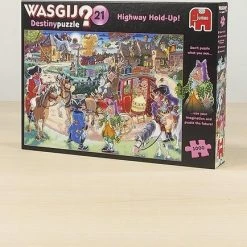 Wasgij Destiny 21 Je Geld Of Je Rijbewijs! Puzzel - 1000 Stukjes -Exporteren puzzels winkel 550x434 2