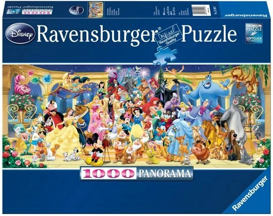 Ravensburger Puzzel Panorama Disney Groepsfoto - Legpuzzel - 1000 Stukjes 11 Ravensburger Puzzel Panorama Disney Groepsfoto - Legpuzzel - 1000 Stukjes - Afbeelding 9