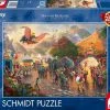 Schmidt Disney, Dumbo, 1000 Stukjes 1 Schmidt Disney, Dumbo, 1000 Stukjes -Exporteren puzzels winkel 550x435 4