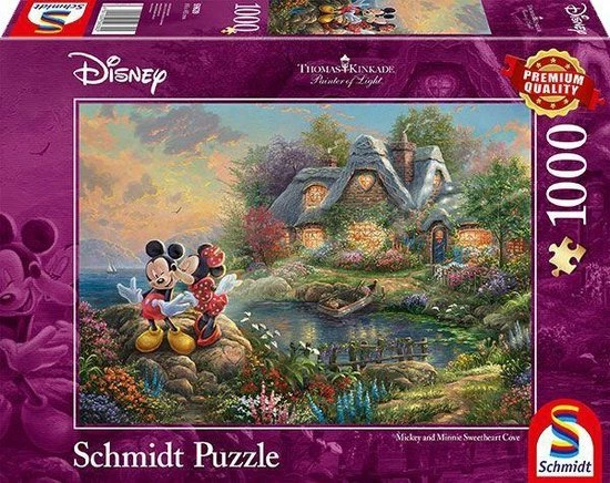 Schmidt Disney Mickey & Minnie, 1000 Stukjes Puzzel 3 Schmidt Disney Mickey & Minnie, 1000 Stukjes Puzzel