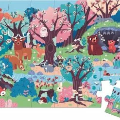 Janod Magische Puzzel - Het Bos 9 Janod Magische Puzzel - Het Bos -Exporteren puzzels winkel 550x436 6