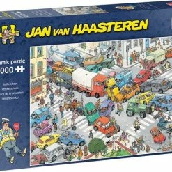 Jumbo Jan Van Haasteren Verkeerschaos - Legpuzzel 3000 Stukjes