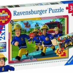 Ravensburger Puzzel Brandweerman Sam En Zijn Team - 2x12 Stukjes - Kinderpuzzel 14 Ravensburger Puzzel Brandweerman Sam En Zijn Team - 2x12 Stukjes - Kinderpuzzel -Exporteren puzzels winkel 550x441 3