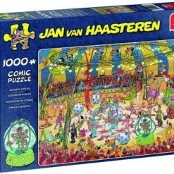 Jan Van Haasteren Acrobaten Circus Puzzel - 1000 Stukjes -Exporteren puzzels winkel 550x449 3